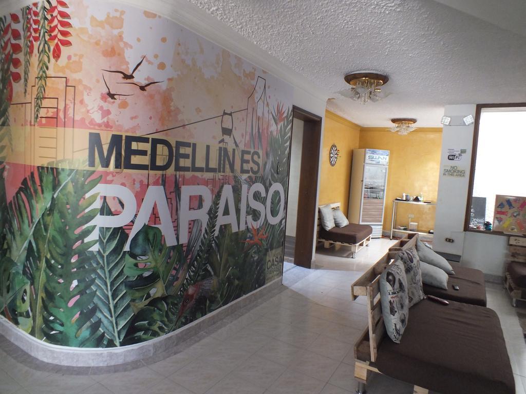 Hostal Casa Paraiso Medellín Exteriör bild