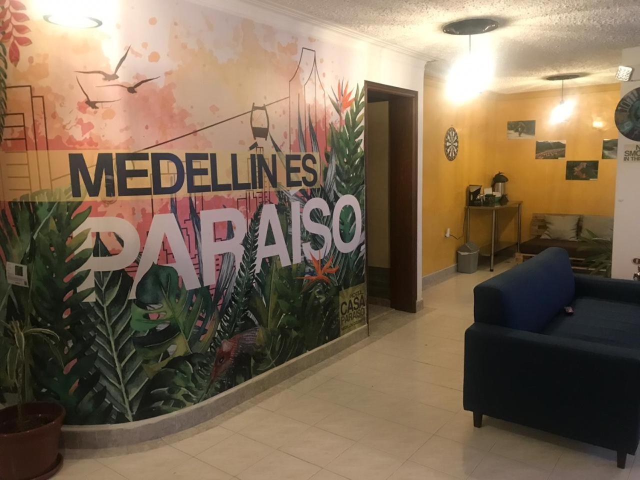 Hostal Casa Paraiso Medellín Exteriör bild